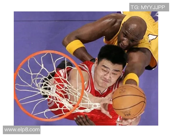 姚明在篮球场上的强大表现与精彩瞬间图片集锦